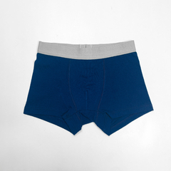 Boxer Liso Azul (pack x 3) - Hey!Kids