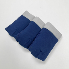 Boxer Liso Azul (pack x 3) - comprar online