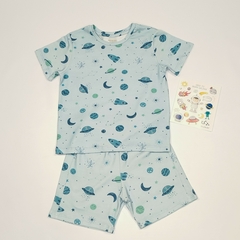 Pijama Espacio Manga corta - Hey!Kids