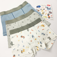Boxer Dogs Celeste (pack x 3) en internet