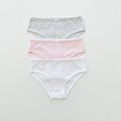 Bombacha Lisa Pre-Teen Candy (pack x 3)