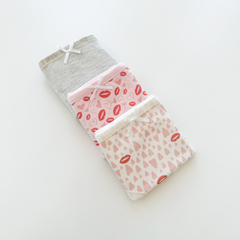 Bombacha Pre-Teens Love (pack x3) en internet