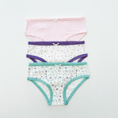 Bombacha Florcitas (pack x3) - tienda online