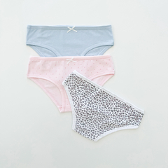 Bombacha Safari Pre Teen (pack x 3) - comprar online