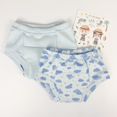 Trainer Nube Celeste (pack x 2)