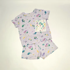 Pijama Sirena Manga corta - Hey!Kids