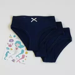 Bombacha Blue Pre Teen (pack x3)
