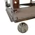 Suporte de Bancada Churrasqueira + Moeda Inox Cód. 914A 50F ESP - Pantheon Inox