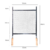 Grelha Para Churrasqueira Em Tela Goyana Aço Inox 50x40cm - comprar online