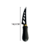 Kit Tábua Petiscos e Queijos com Faca e Espátula - 3 pçs - Pantheon Inox