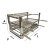 Suporte de Bancada p/ Churrasqueira 60x51,5 Gourmet Aço Inox Pantheon Cód. 911A 50F - comprar online