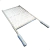 Grelha Para Churrasco Em Aço Inox 35x48cm Tela Moeda