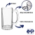 Imagem do 2 Canecas Vidro Resistente Lisas Chopp Cerveja 510ml