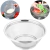 Escorredor De Alimentos Massas Legumes Metal Top Chef 28cm Cor Inox na internet