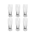 Kit 6 Copos de Chopp Cerveja Drinks Clássico em Vidro Transparente 315 ml para Festas Bares Restaurantes