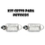 Kit 2 Cestos para Petiscos Batata Frita Frituras Aço Inox com Copo Molheira Ketchup Maionese