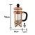 Cafeteira Prensa Francesa Vidro e Aço Inox Rose Gold - 350mL - Clink Cód: 4836 - comprar online