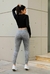 calza gris lisa sin friza - comprar online