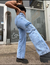 WIDE LEG cargo ( Celeste ) en internet