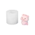 MOLDE SILICONA CERDITO CON BOLSO VELAS JABÓN YESO - comprar online