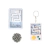 Molde Silicona Llavero Mini Laberinto Juego Shaker Resina