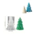 Molde Silicona Árbol De Navidad Origami Vuelos Grande M2 en internet
