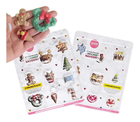 Set Mini Candy Navideño Navidad Chocolate Parpen