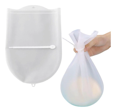 Bolsa De Silicona Reutilizable Para Amasar