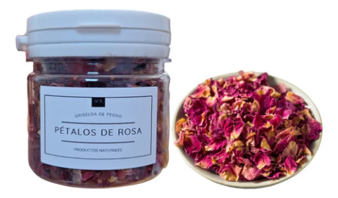 Petalos De Rosas Flores Organicas Comestibles Reposteria