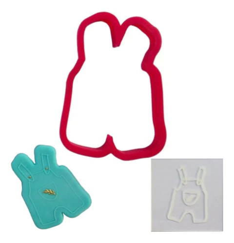 Stamp Sello Con Cortante Body Baby Shower Galleta Fondant