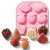 Molde Silicona Frutas X8 Bombones Postres Jabón Yeso