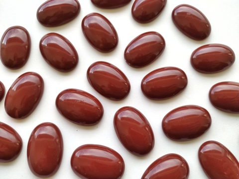 Jaspe Vermelho Oval 3,0cm