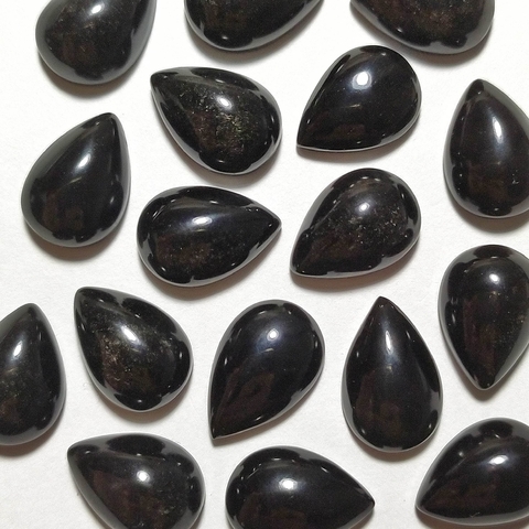 Obsidiana Negra Gota 1,4cm