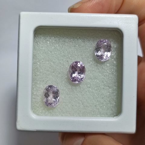 Lote de Kunzita Facetada 02