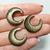 Lua de Obsidiana Dourada 2,0cm - comprar online