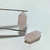 Par Pontas Biterminada Quartzo Rosa 2,0cm