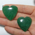 Coração Quartzo Verde 2,9cm - comprar online
