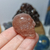 Crânio no Quartzo Morango 2,1cm - comprar online