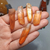 Lote Pontas Quartzo Tangerina 09 2,5-4,0cm - comprar online