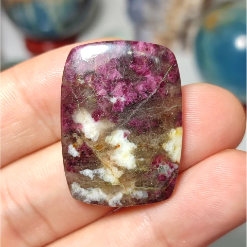 Turmalina Rosa na Matriz 12