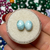 Par Larimar Oval 8x6mm 02 - comprar online
