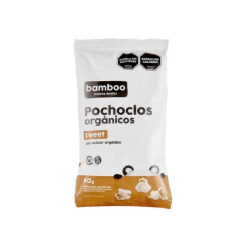 Pochoclos Orgánicos con Azúcar x 80 gr - BAMBOO