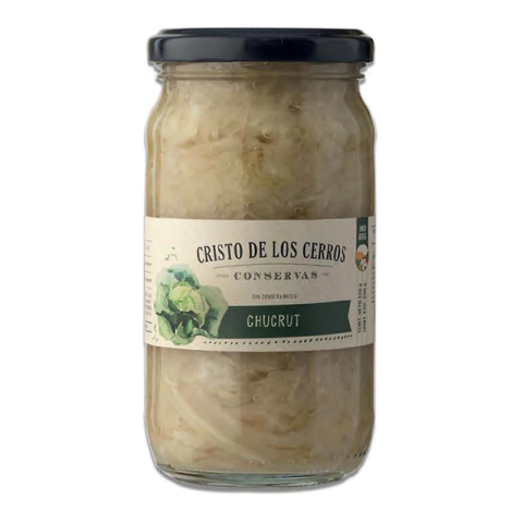Chucrut x 300 gr - Sin conservantes - CRISTO DE LOS CERROS