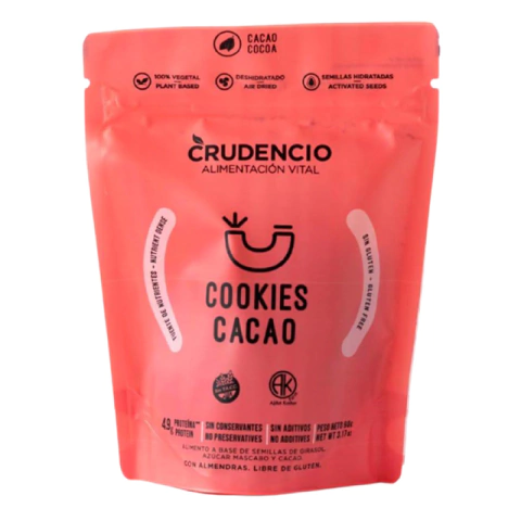 Cookies Cacao x 80 gr - CRUDENCIO