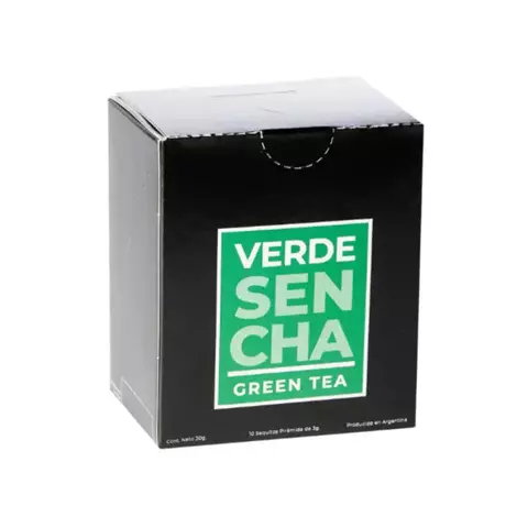 Te en Hebras Verde Sencha x 10 saquitos pirámide - INTI ZEN - comprar online