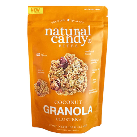 Coconut Granola Clusters x 100 gr - NATURAL CANDY