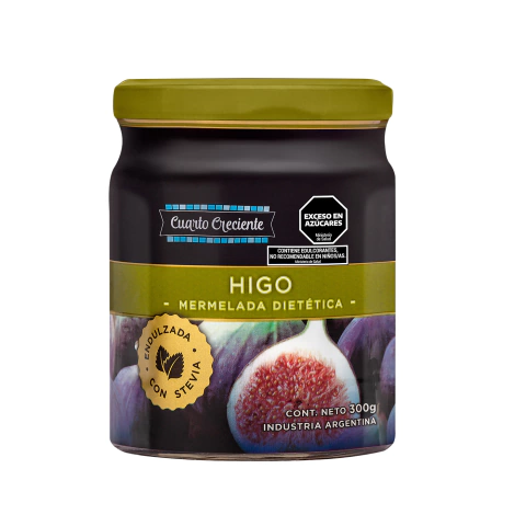 Mermelada de Higo c/Stevia x 300gr - CUARTO CRECIENTE