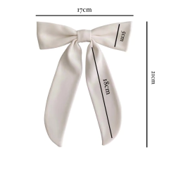 Laço Mariana - Off White - Chiquitê Acessórios - Acessórios de cabelo