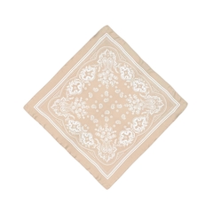 Lenço Paisley - Nude - comprar online