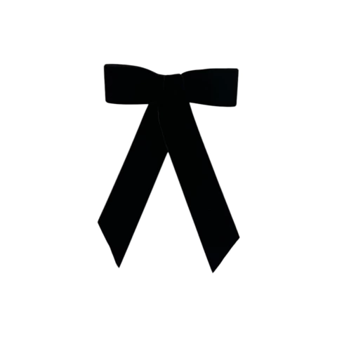 Laço Nat - Preto Velvet